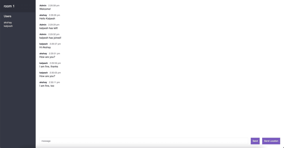 Chat Application