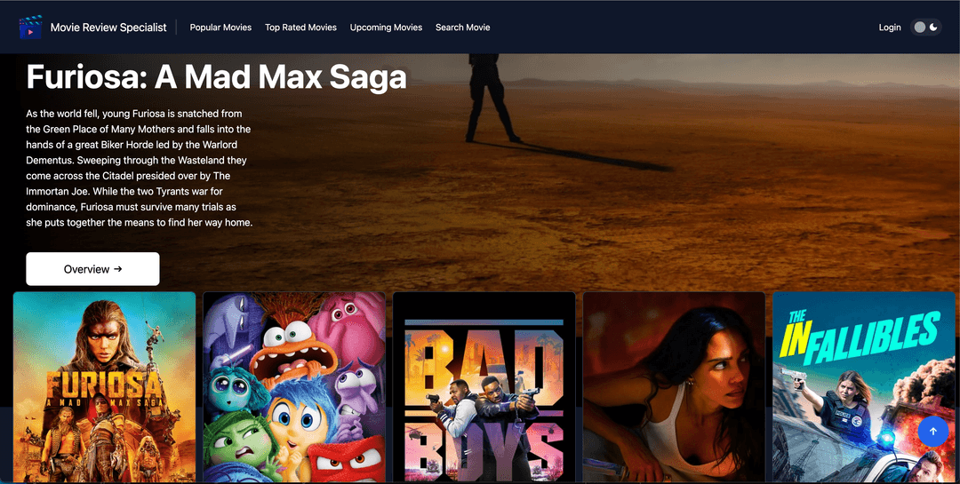 Movie Review Specialist