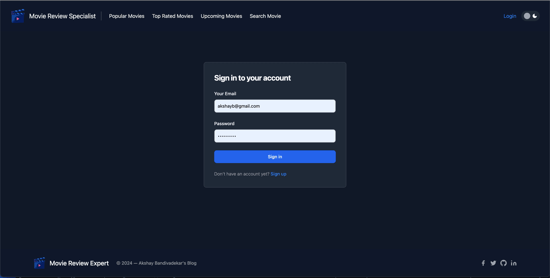 Login